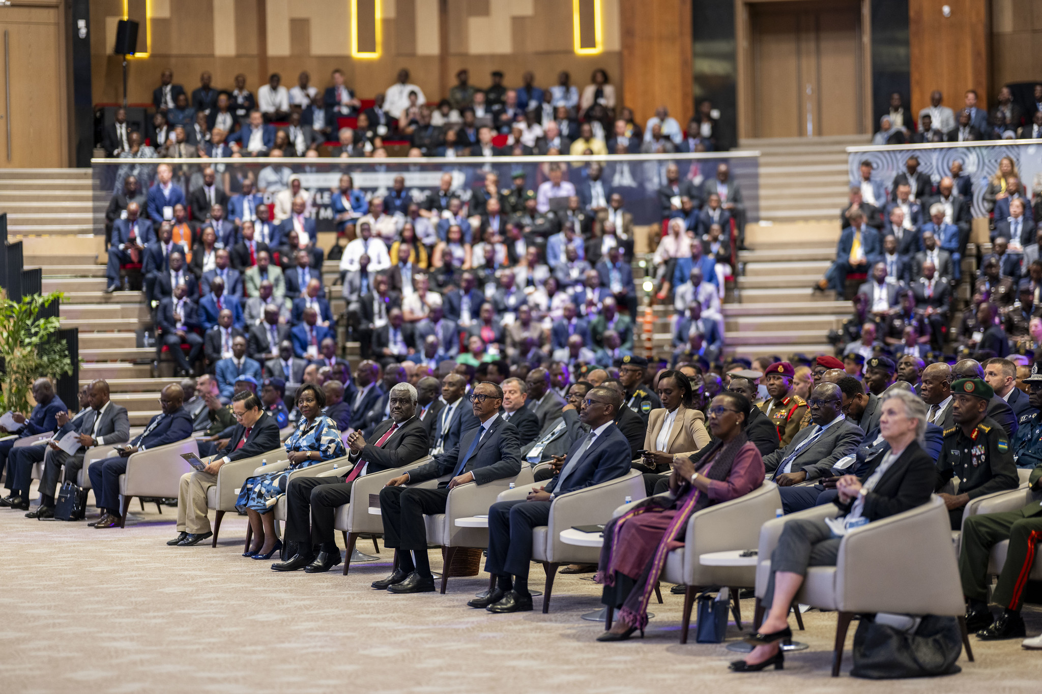 Delegates in the plenary hall at ISCA
